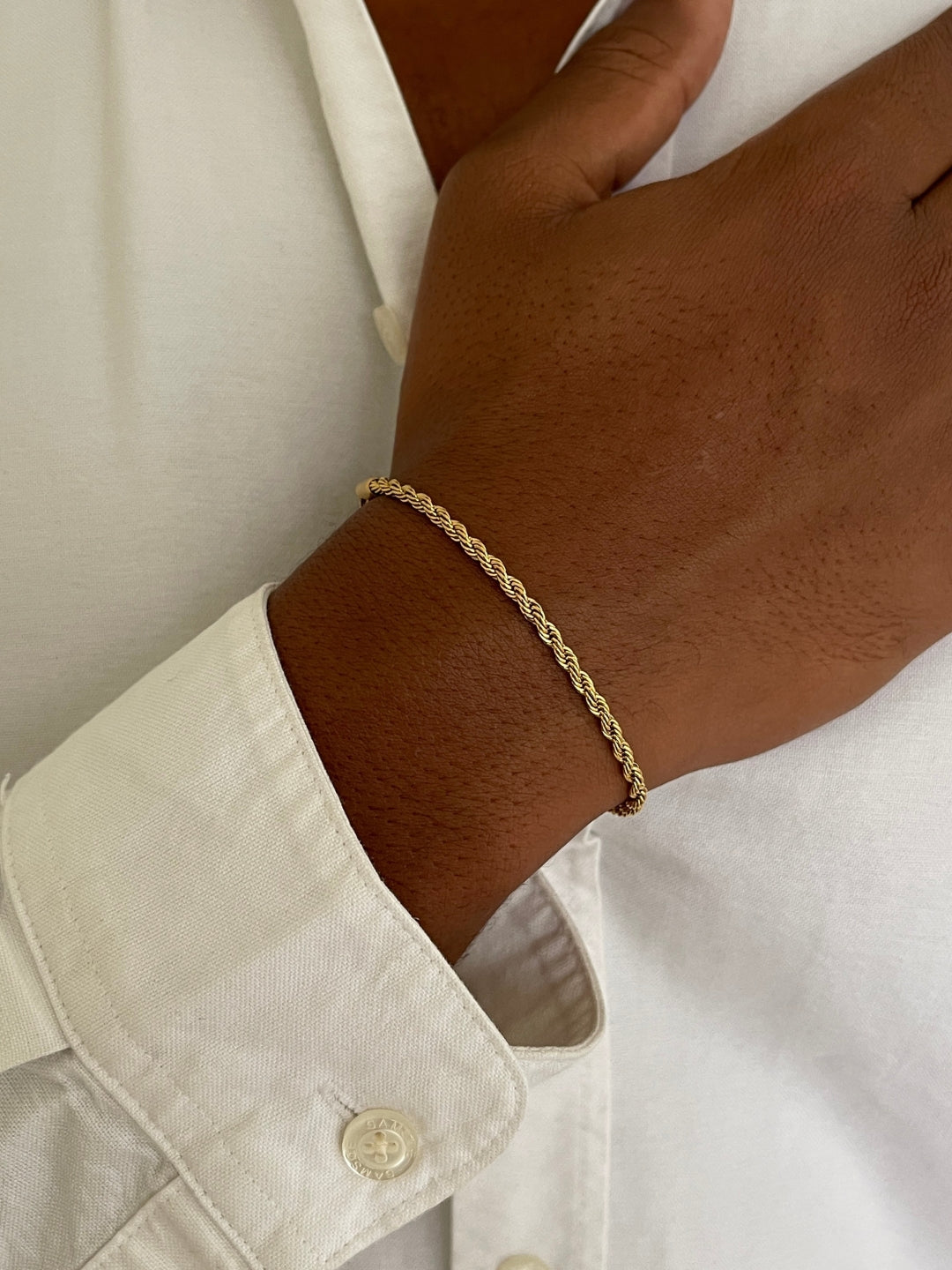 Bracelet RIVA 3 mm | Or 18K