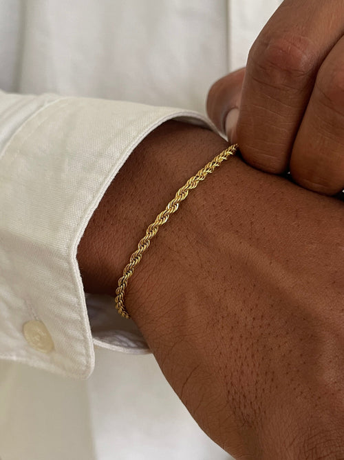 RIVA 3 mm Armband | 18K Goud