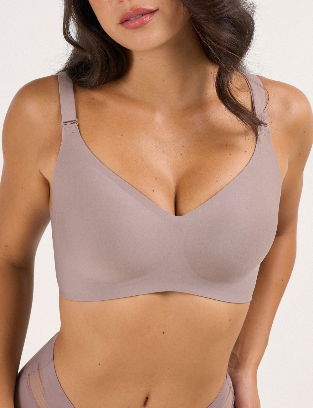 Soutien-gorge confort couvrant sans couture