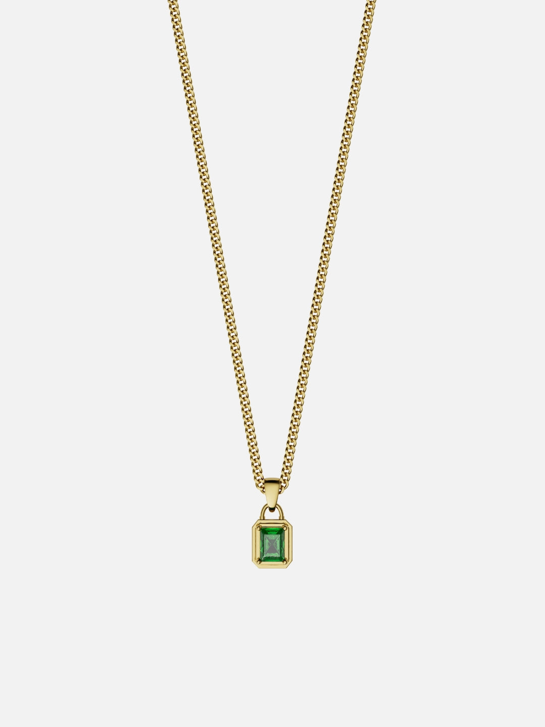 Colar GEMMA Verde | Ouro 18K