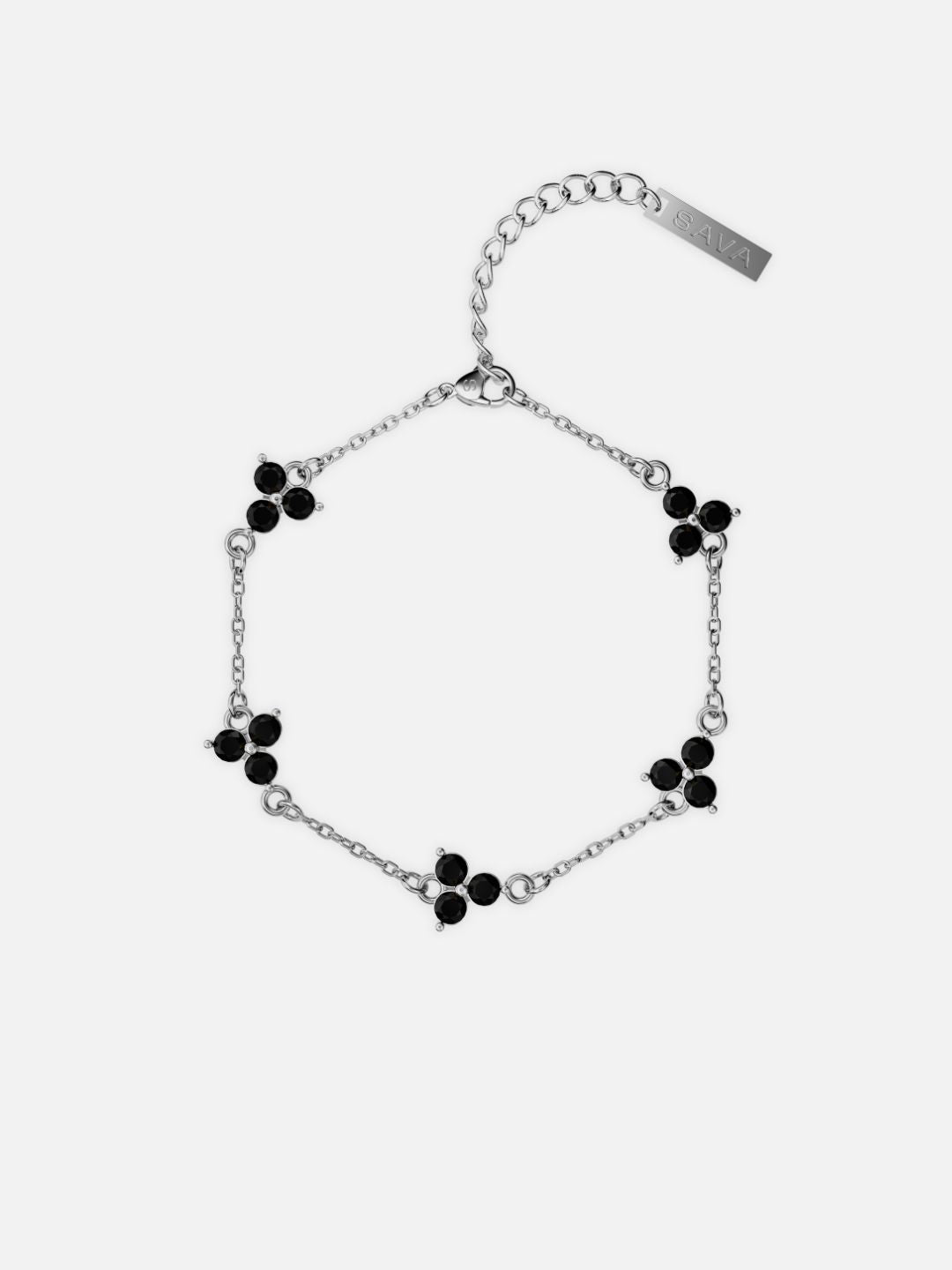 Bracciale FORTUNA Nero | Argento