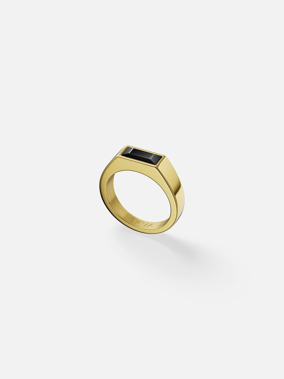 Anillo LAGO Negro | Oro 18K