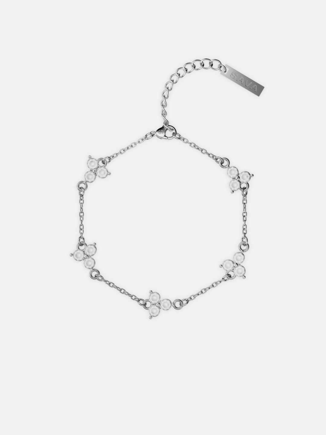 Pulsera FORTUNA Nácar | Plata
