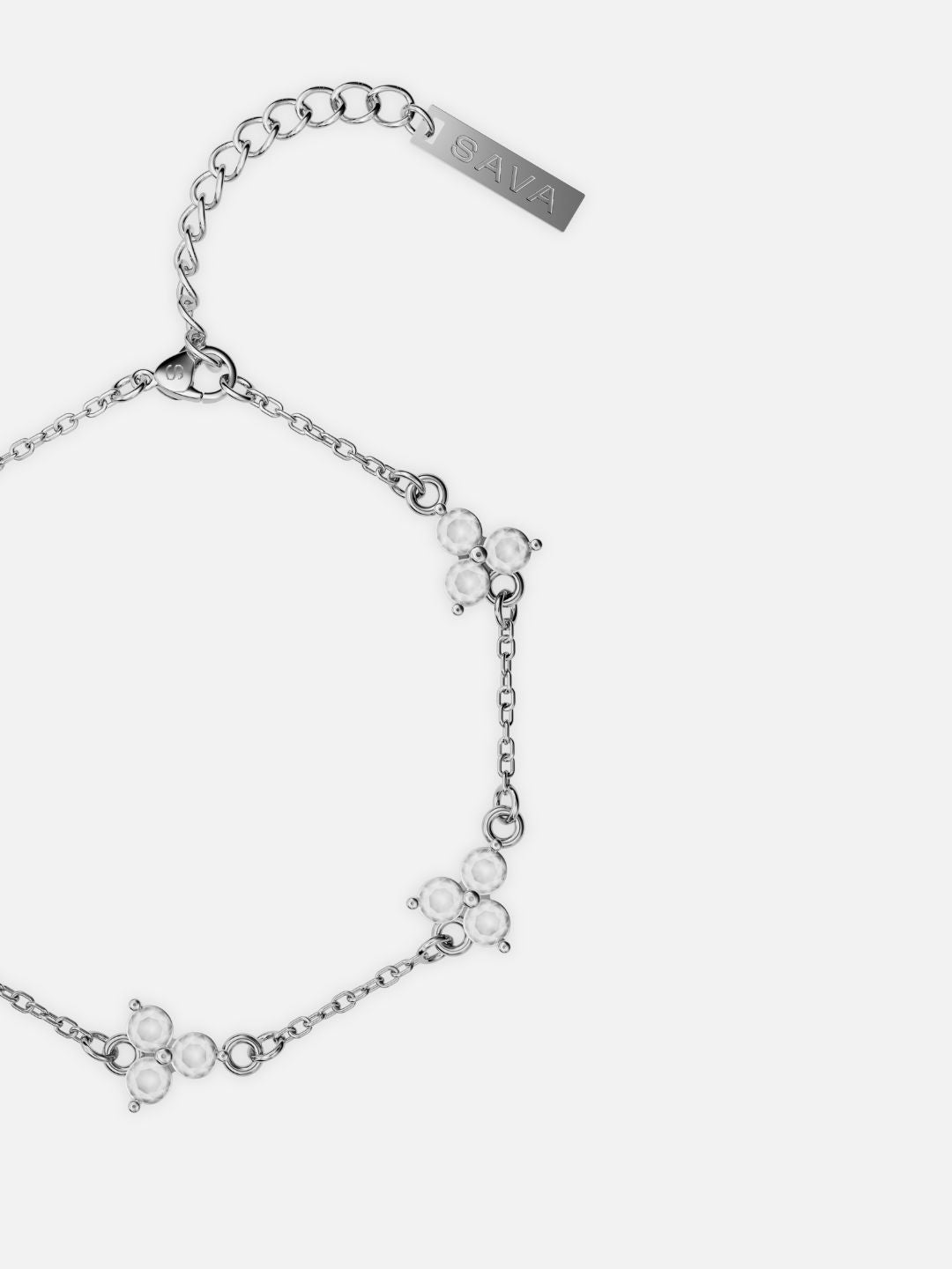 Pulsera FORTUNA Nácar | Plata